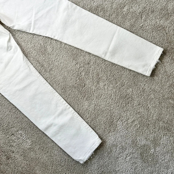 Levi’s Premium 501® Skinny Women’s Jeans Cloud Over-White Size 25 - Picture 10 of 16